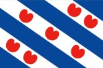 la, curiosa, bandiera della Frisia
